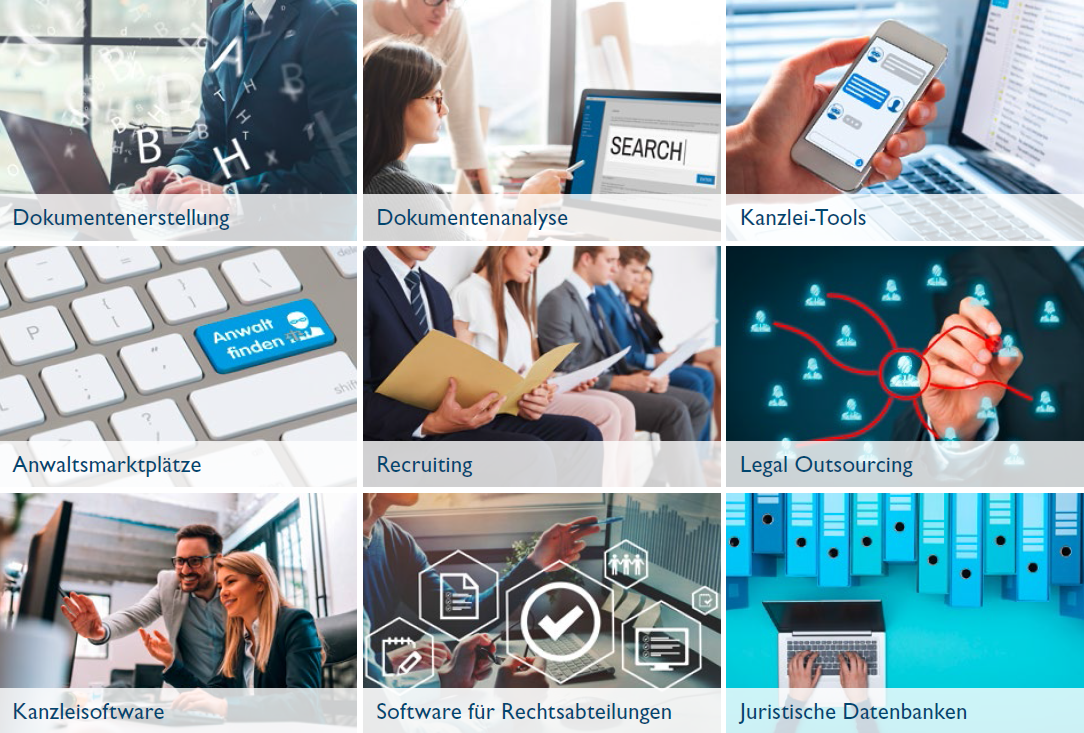 Legal Tech 2019: 100 Angebote für Rechtsanwälte – Neues Fachinfo-Verzeichnis erschienen