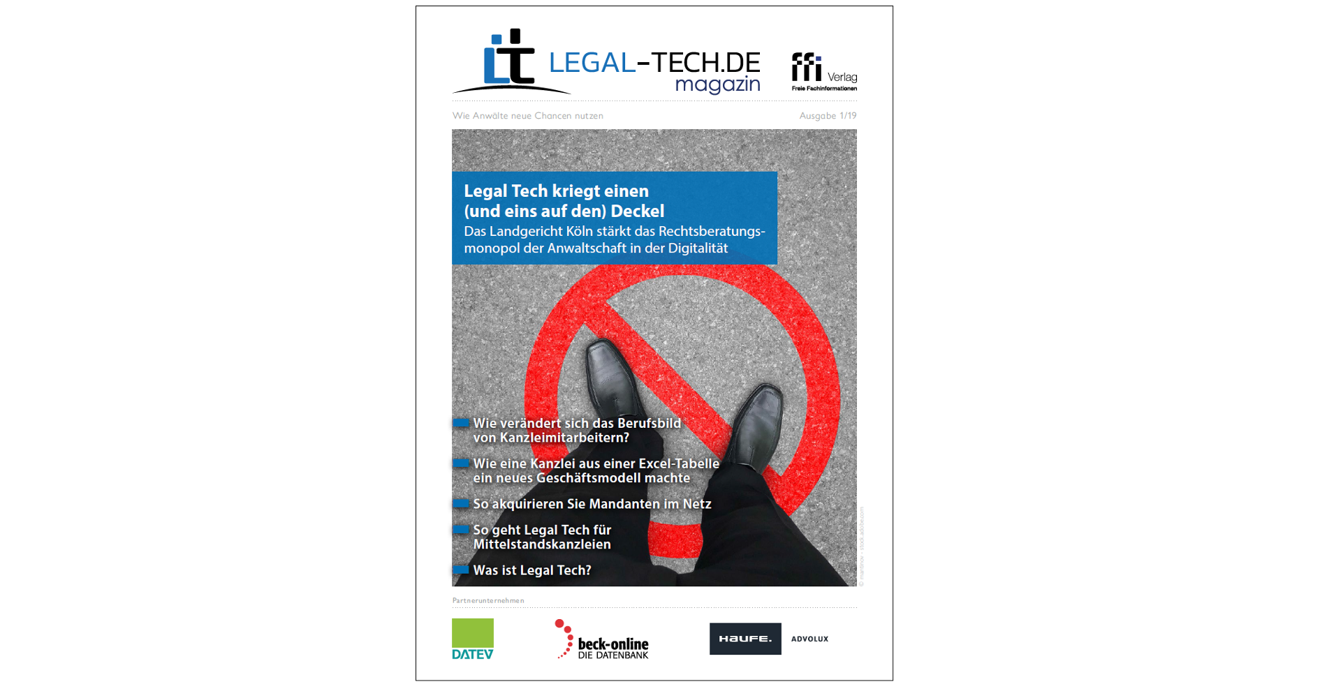 Das neue Legal Tech-Magazin: Der Ratgeber für Anwälte, die Chancen nutzen