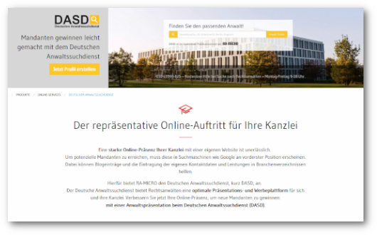 DASD Deutscher Anwaltssuchdienst